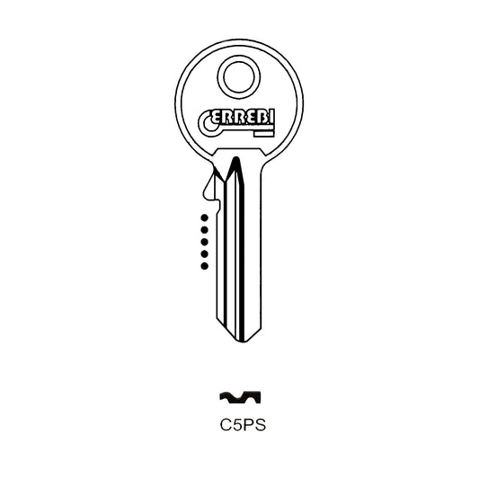 Cisa C5PS Cylinder Key Blank