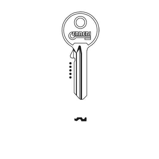 Cisa C5PD Errebi Padlock Blank