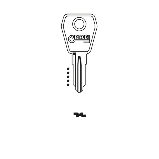 L&F/Euro Locks LF28 Errebi Cylinder Blank