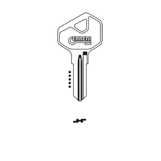 L&F/Euro Locks LF36 Errebi Cylinder Blank