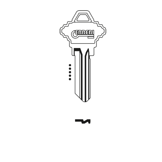 Schlage SH5C Errebi Cylinder Blank