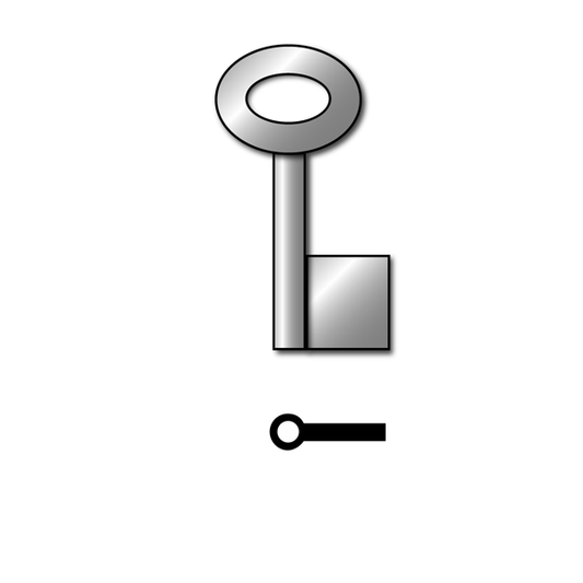 Padlock TS047/9 Steel Pipe Padlock Blank
