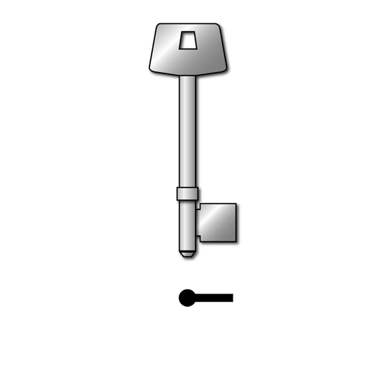 Yale TS139 Steel Mortice Blank