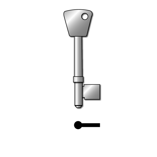 Yale TS213 Steel Mortice Blank