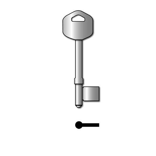 Guardian TS304 Steel Mortice Blank