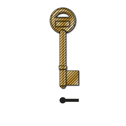 E*S TS7177B Solid Brass Mortice Blank