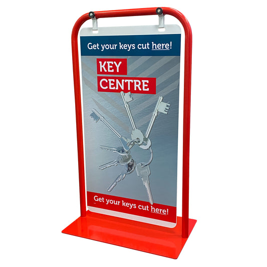 Key Cutting Swing Sign
