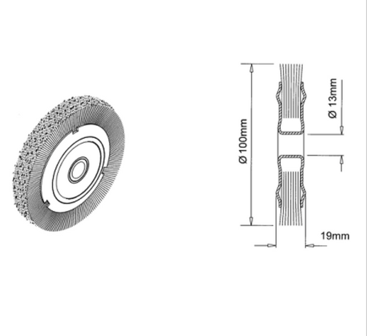 TMC8830A Fibre Brush