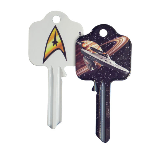 Star Trek Enterprise - 6 Pin Universal Key Blank