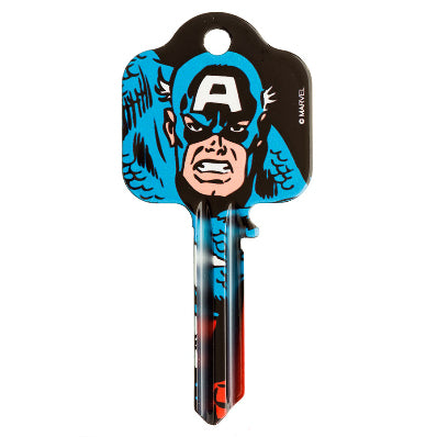 Universal 6 Pin Captain America Key