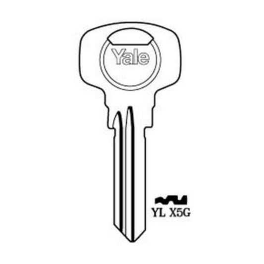 Genuine YA1109 Yale 5 pin Cylinder Key Blank