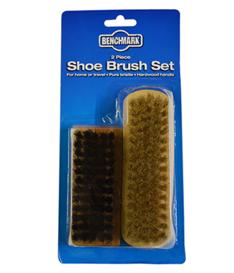 Benchmark Shoe Brush Set (Pack of 2)